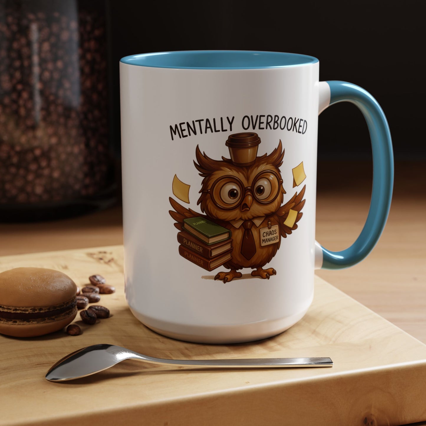 Office Mug - Mentally Overbooked