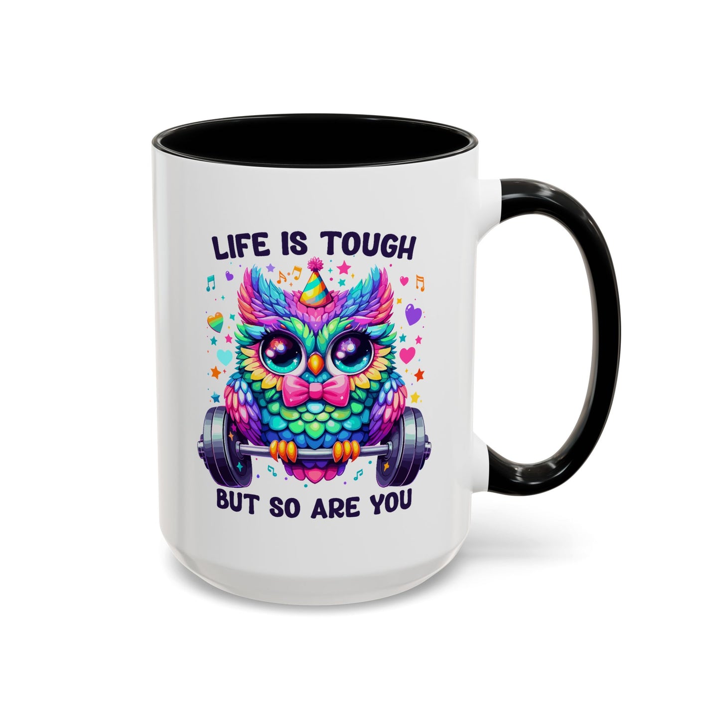 Wellness Mug - Life Is Tough Owl