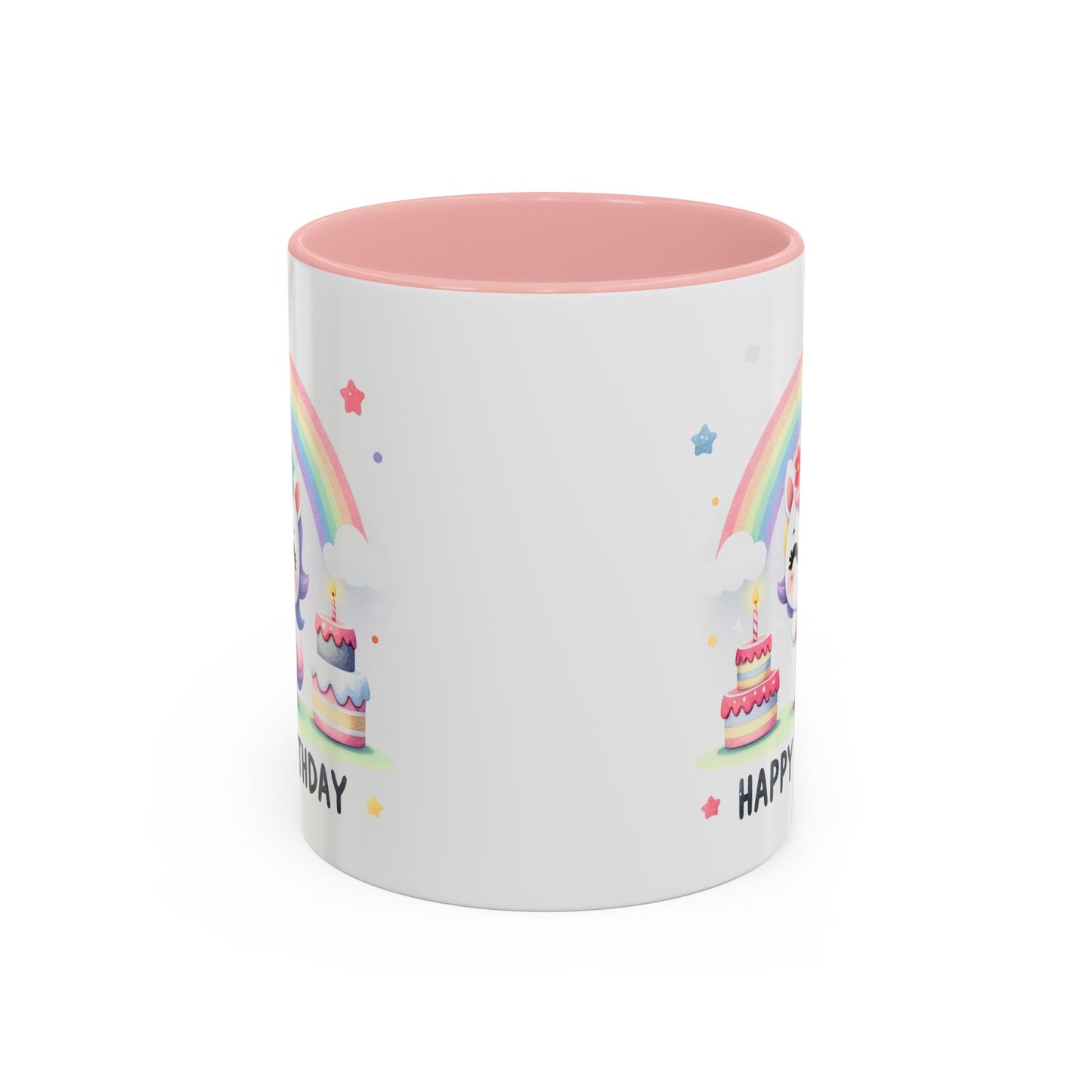 Birthday Mug -  Unicorn With Cakes