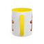 Christmas Mug - Gingerbread Man Green Bow