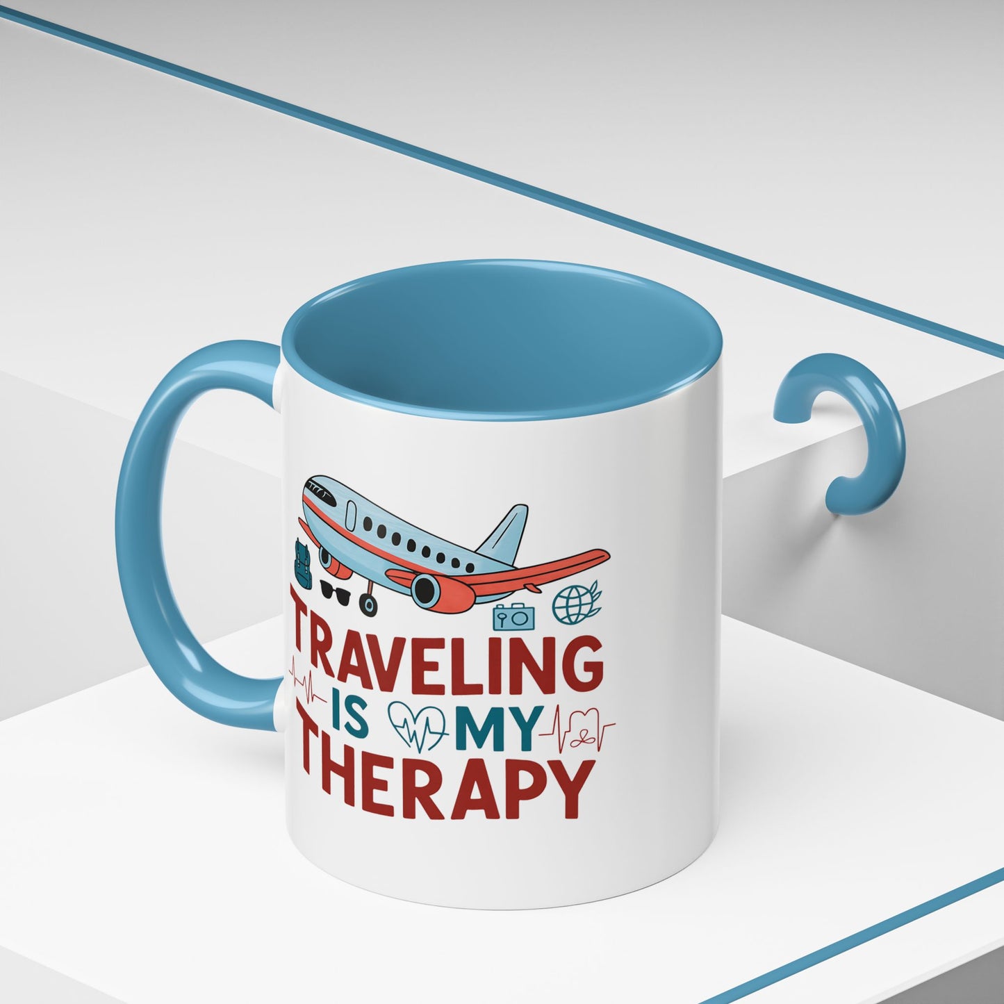 Adventure Mug - Traveling Is My Therapy