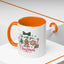 Christmas Mug - We Wish You a Merry Christmas Black & Red Text Cookies & Candy