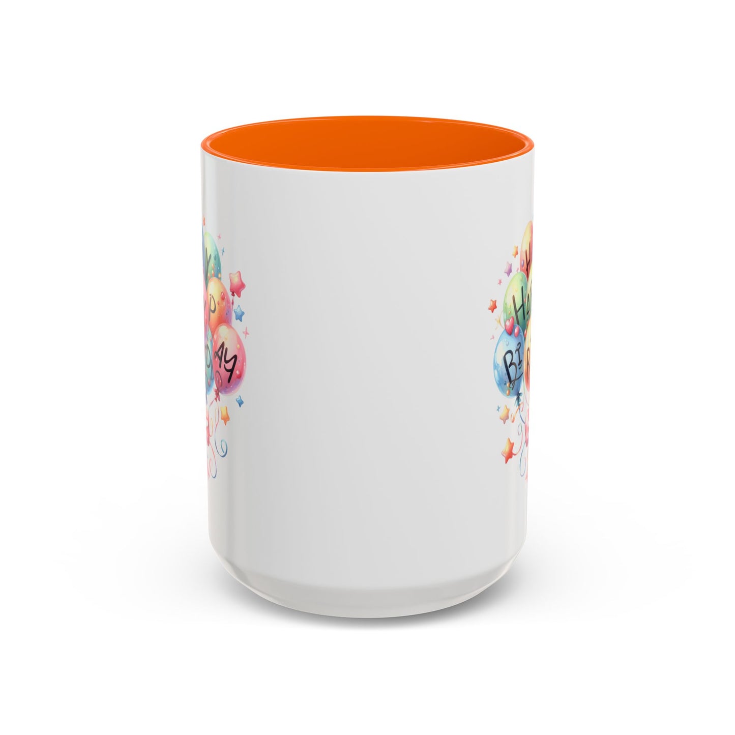 Birthday Mug - Happy Birthday Balloons