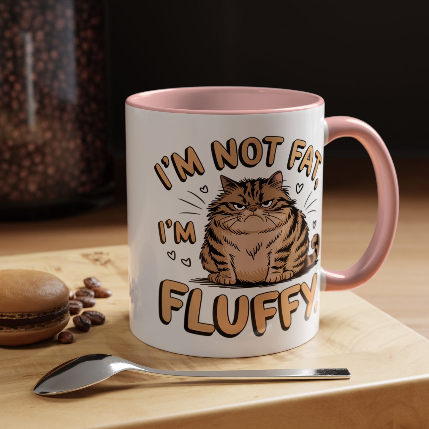Animal Mug - I'm Not Fat I'm Fluffy