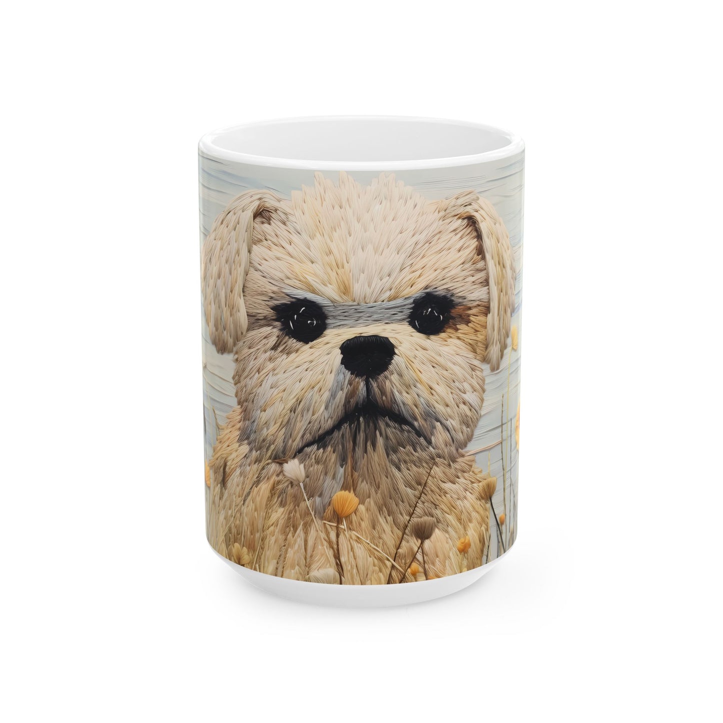 Artistic Mug - Felted Dog