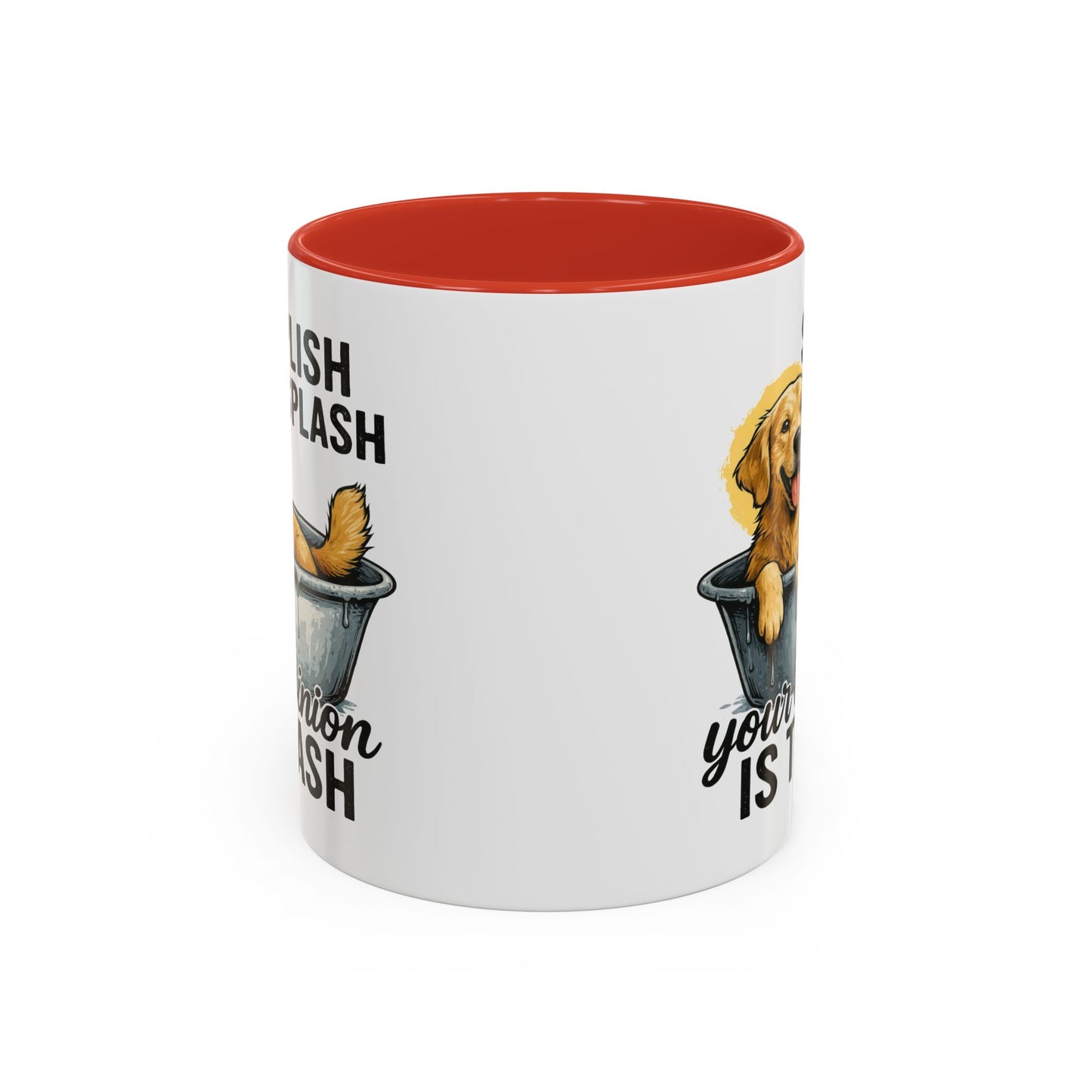 Animal Mug - Splish Splash Your Opinion Is Trash
