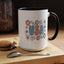 4th of July Mug - USA Preppy Floral