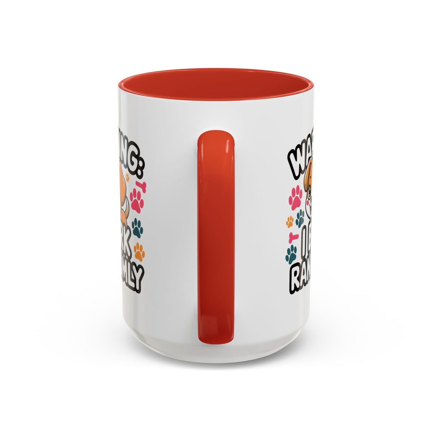 Animal Mug - Warning I Bark Randomly