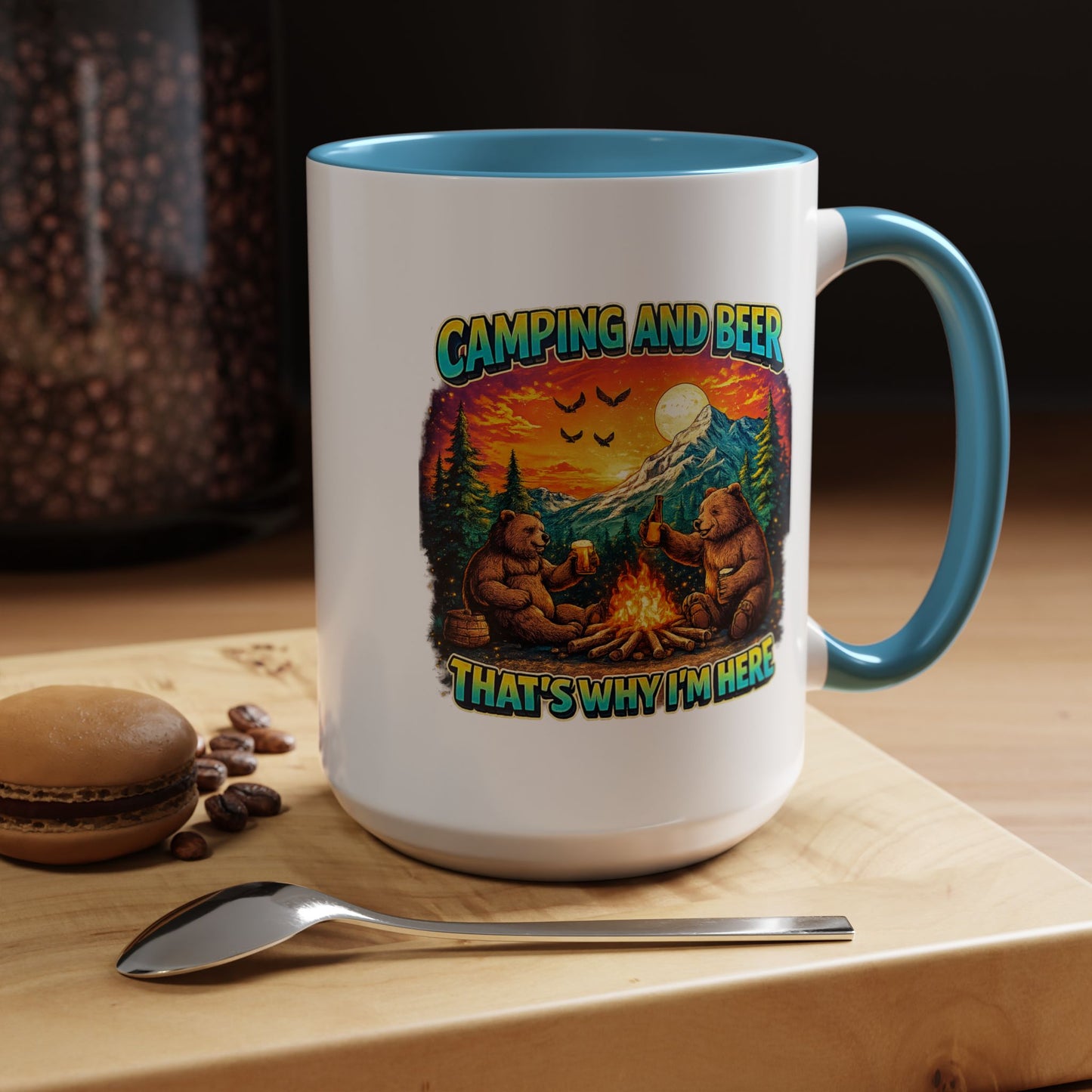 Humor Mug - Camping and Beer