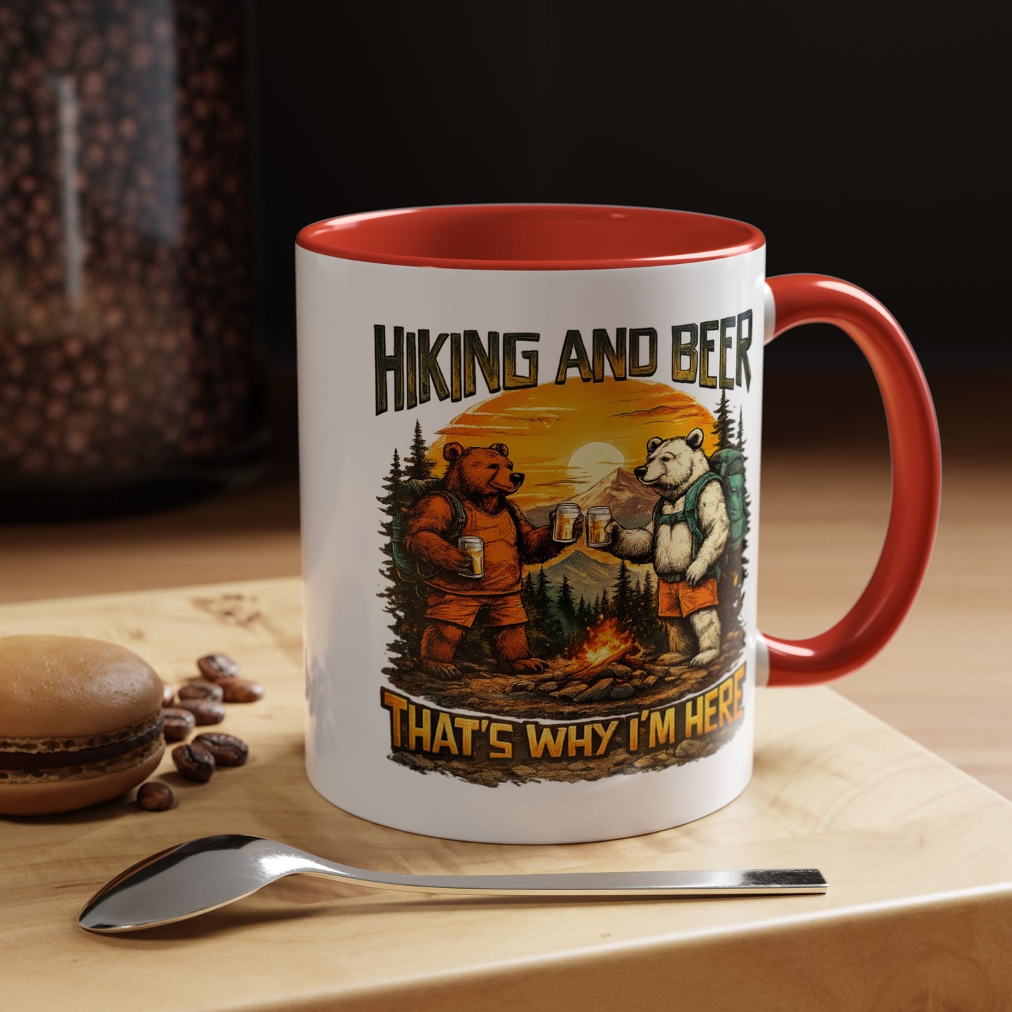 Humor Mug - Hiking and Beer