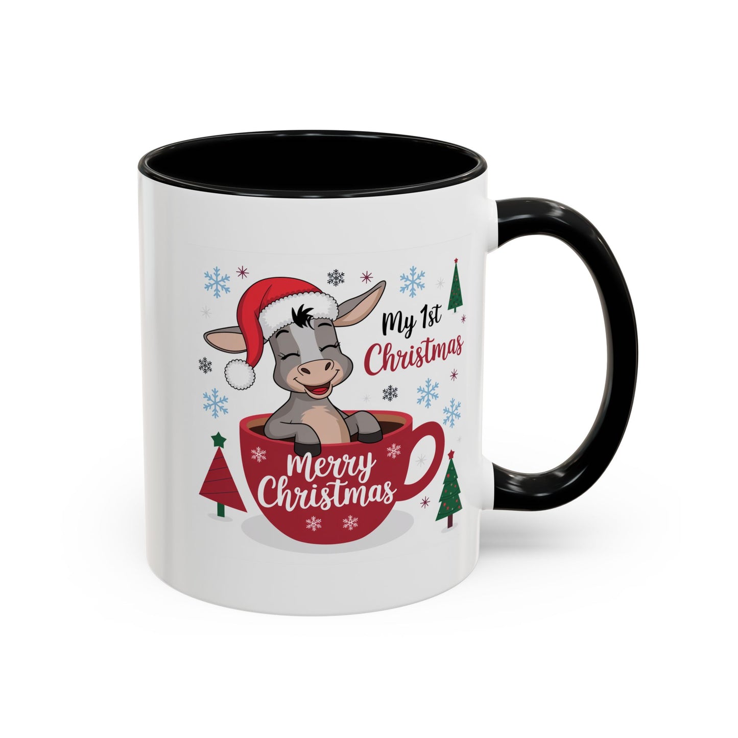 Christmas Mug - My First Christmas Donkey Cup