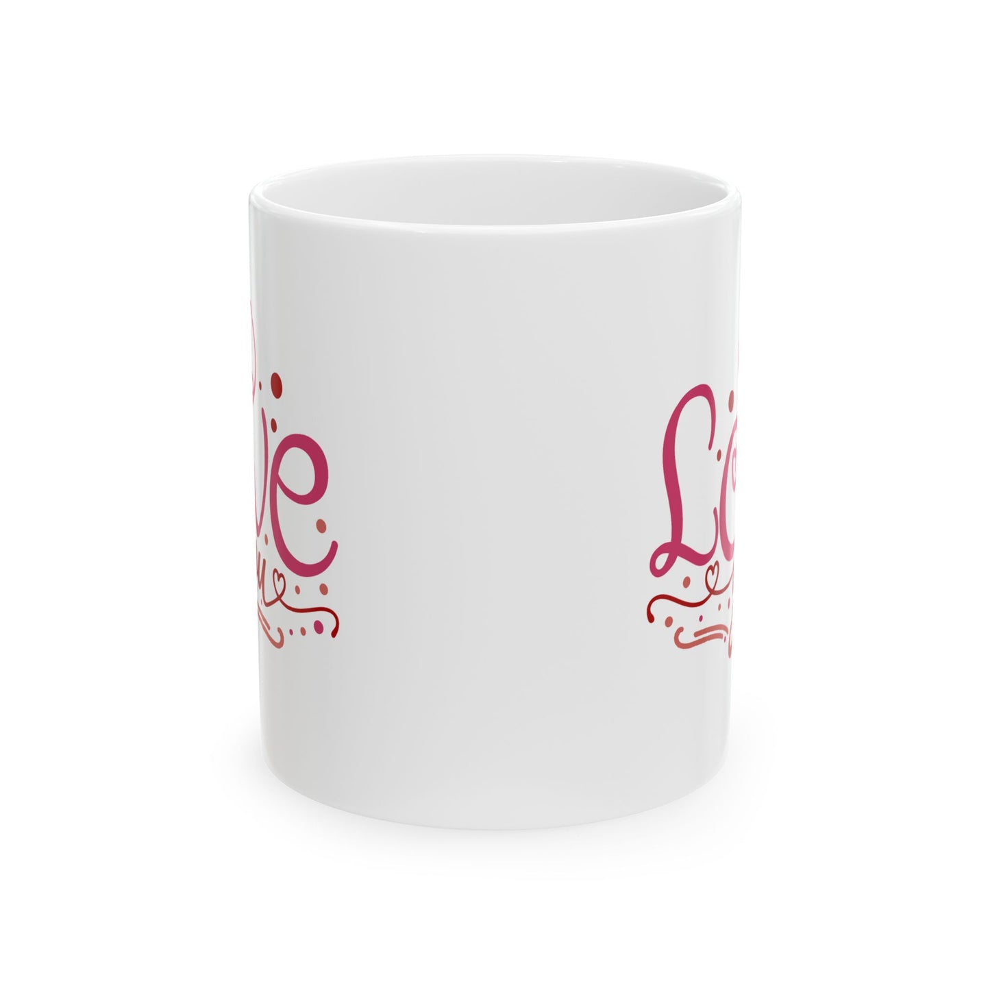 Valentine's Day Mug - Love You Graphic