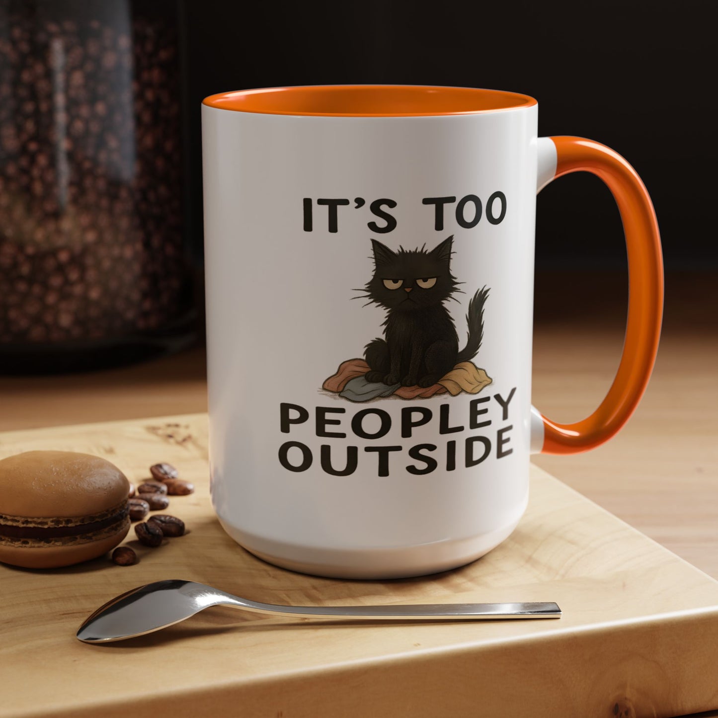 Animal Mug - It's Too Peopley Outside