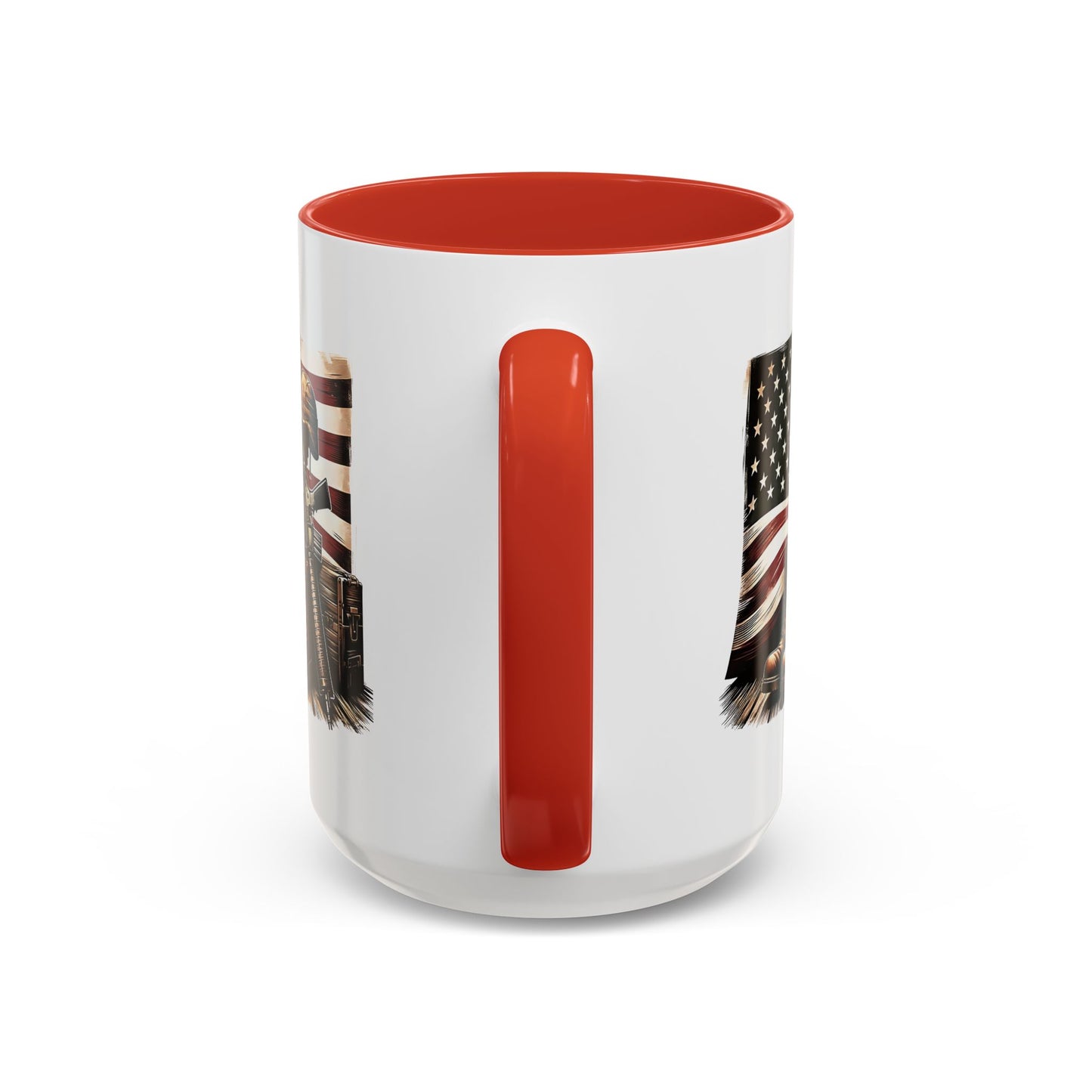 4th of July Mug - Fallen Soldier Boots Flag 3