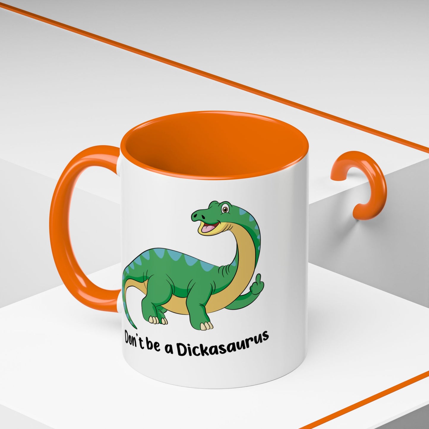 Adult Mug - Don't Be A Dickasaurus
