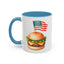 4th of July - Burger Flag