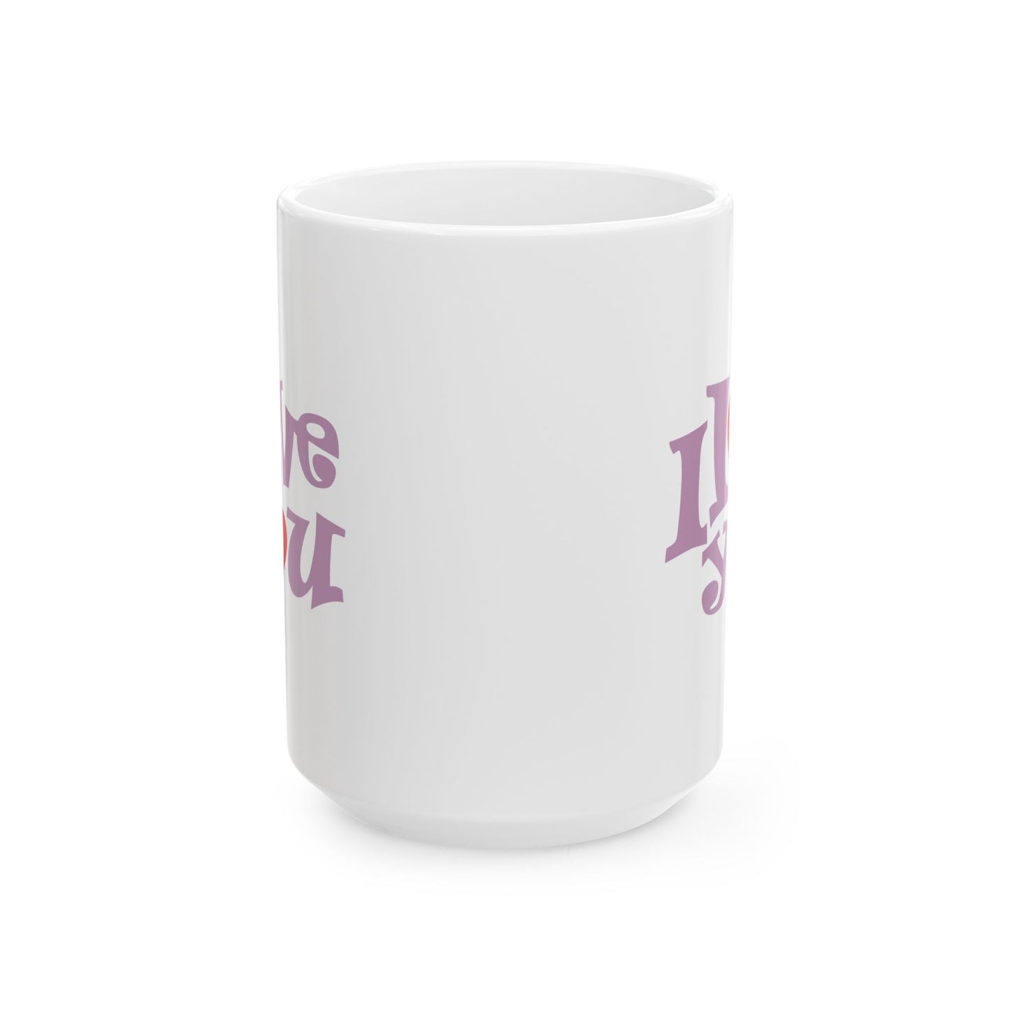 Valentine's Day Mug - I Love You Groovy