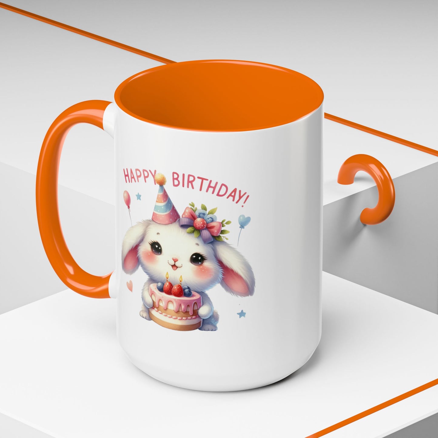 Birthday Mug - Happy Birthday Bunny 2