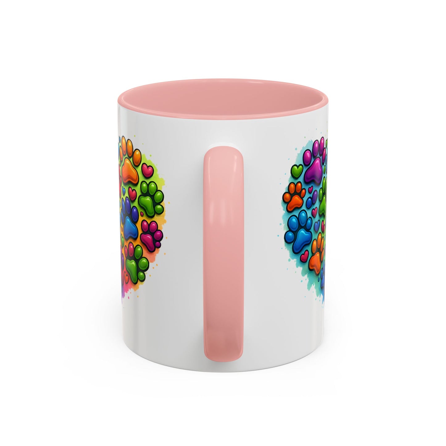 Animal Mug - Dog Paws Heart