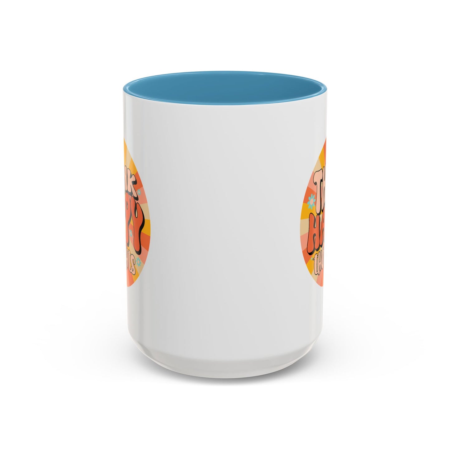Wellness Mug - Think Happy Thoughts Hippie