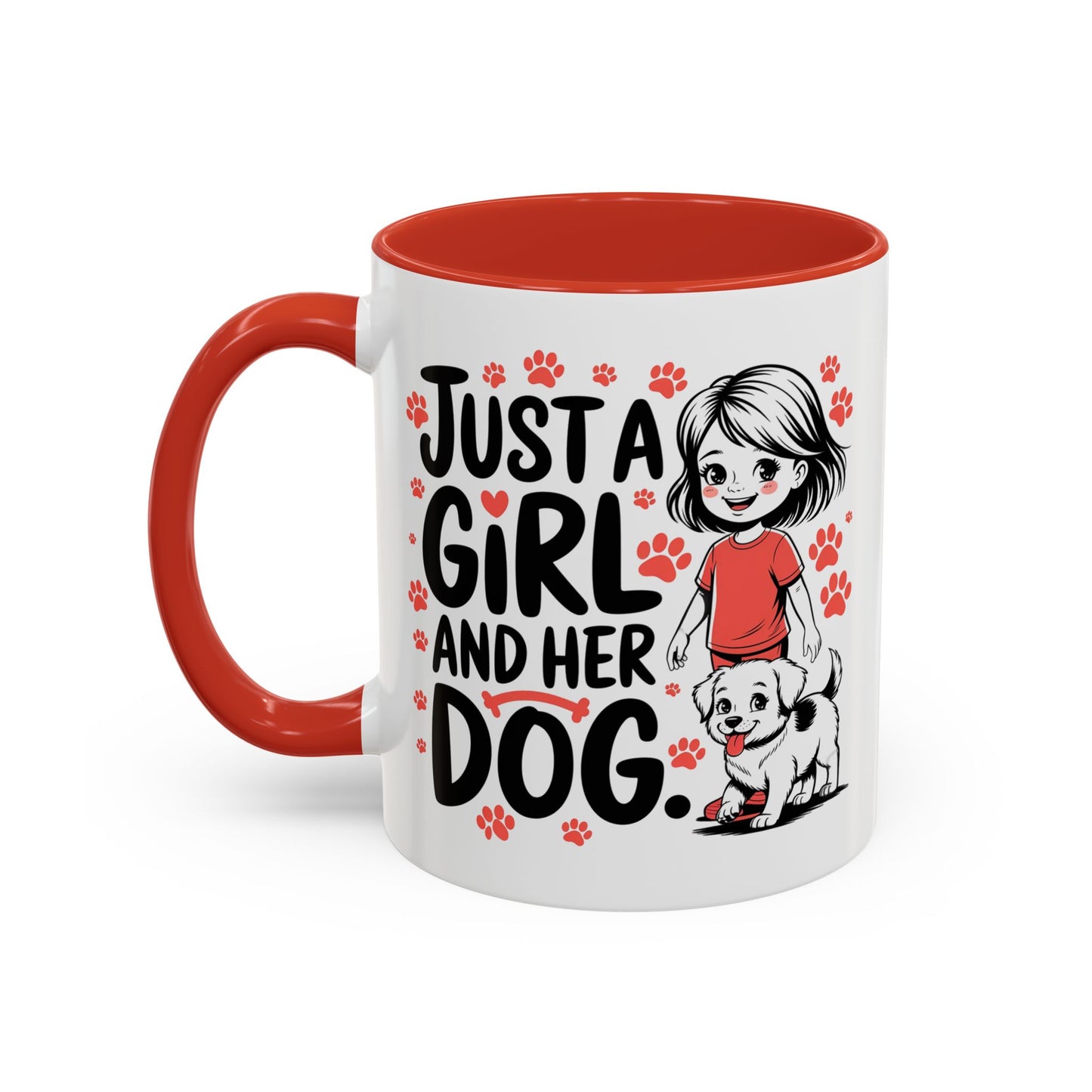 Animal Mug - Just a Girl and Her Dog