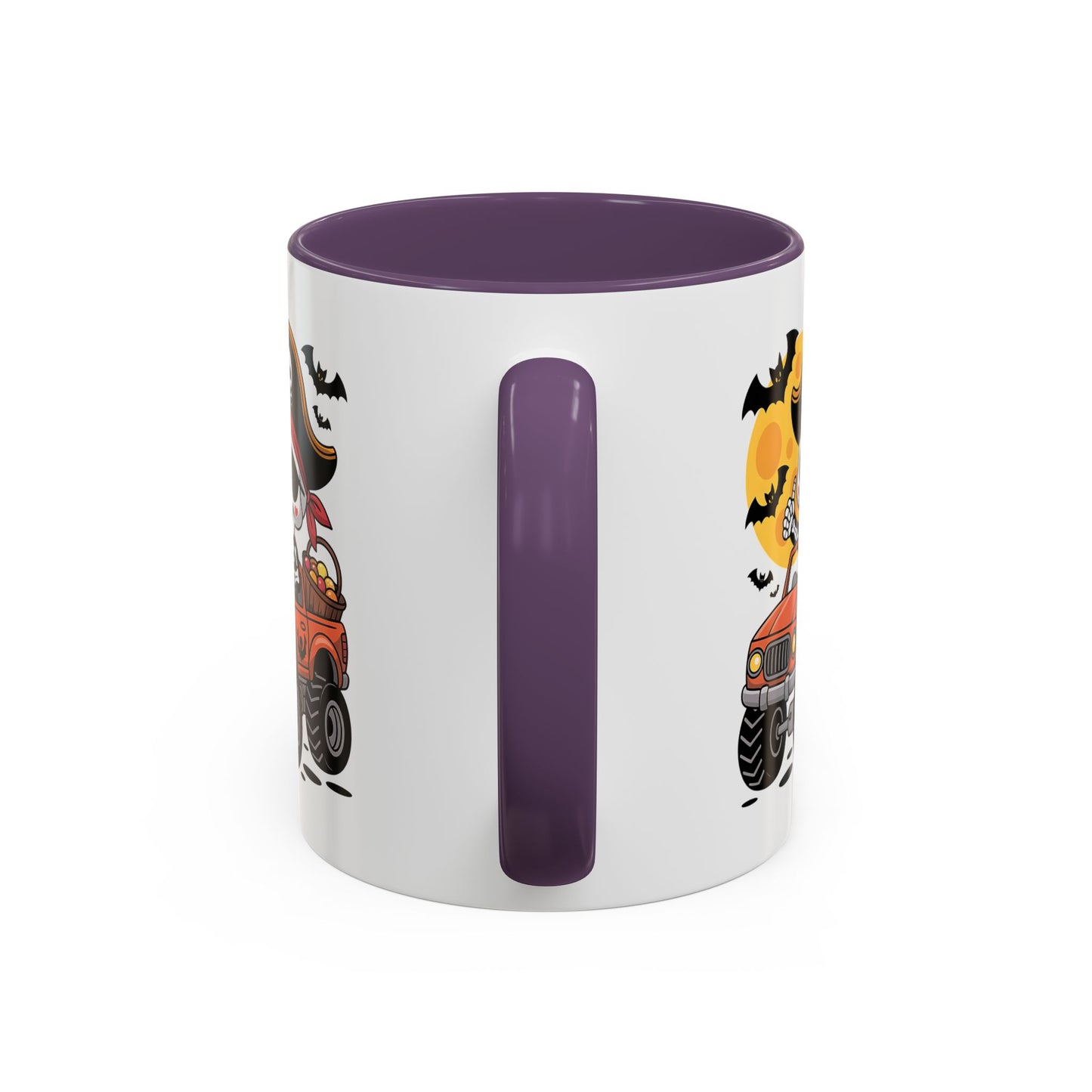 Halloween Mug - Driving Skeleton Pirate