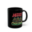 Christmas Mug - Merry Christmas Red & Green Graffiti
