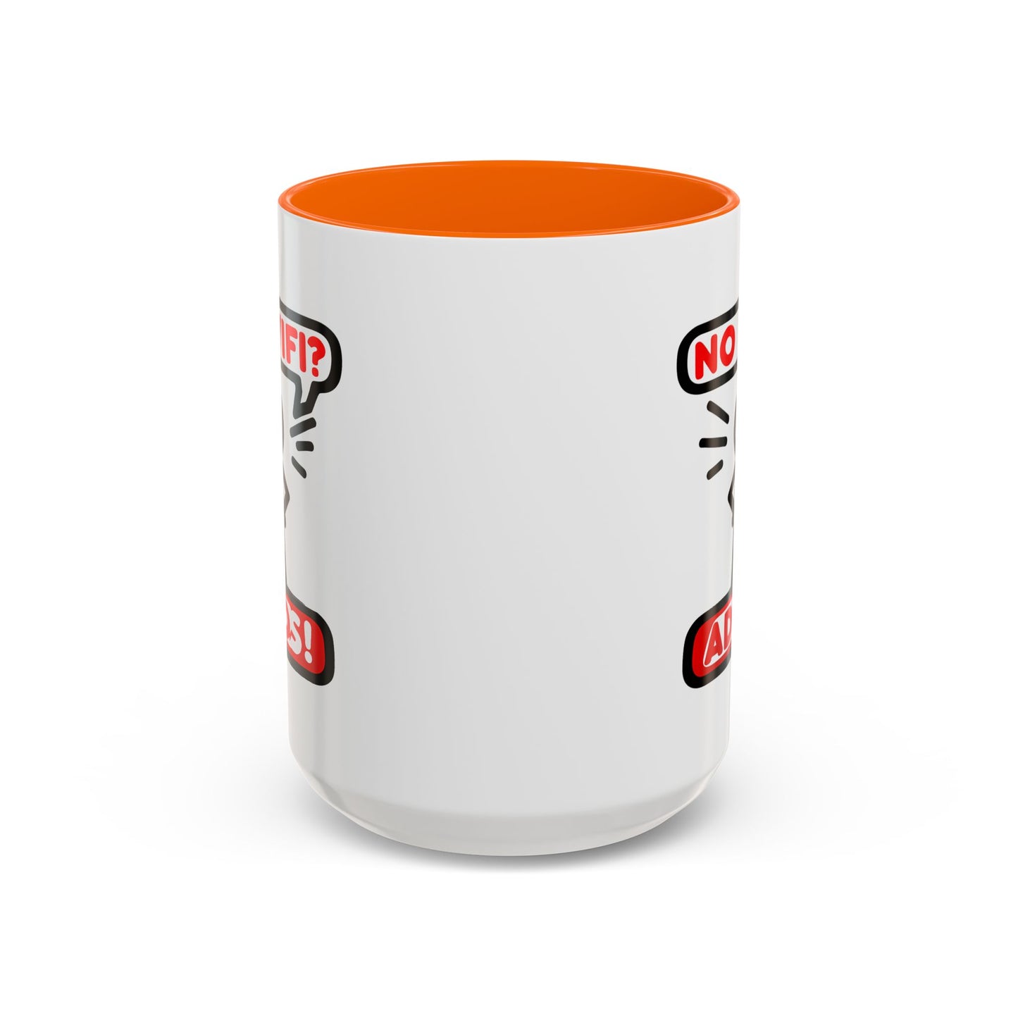 Humor Mug - No Wifi? Adios!