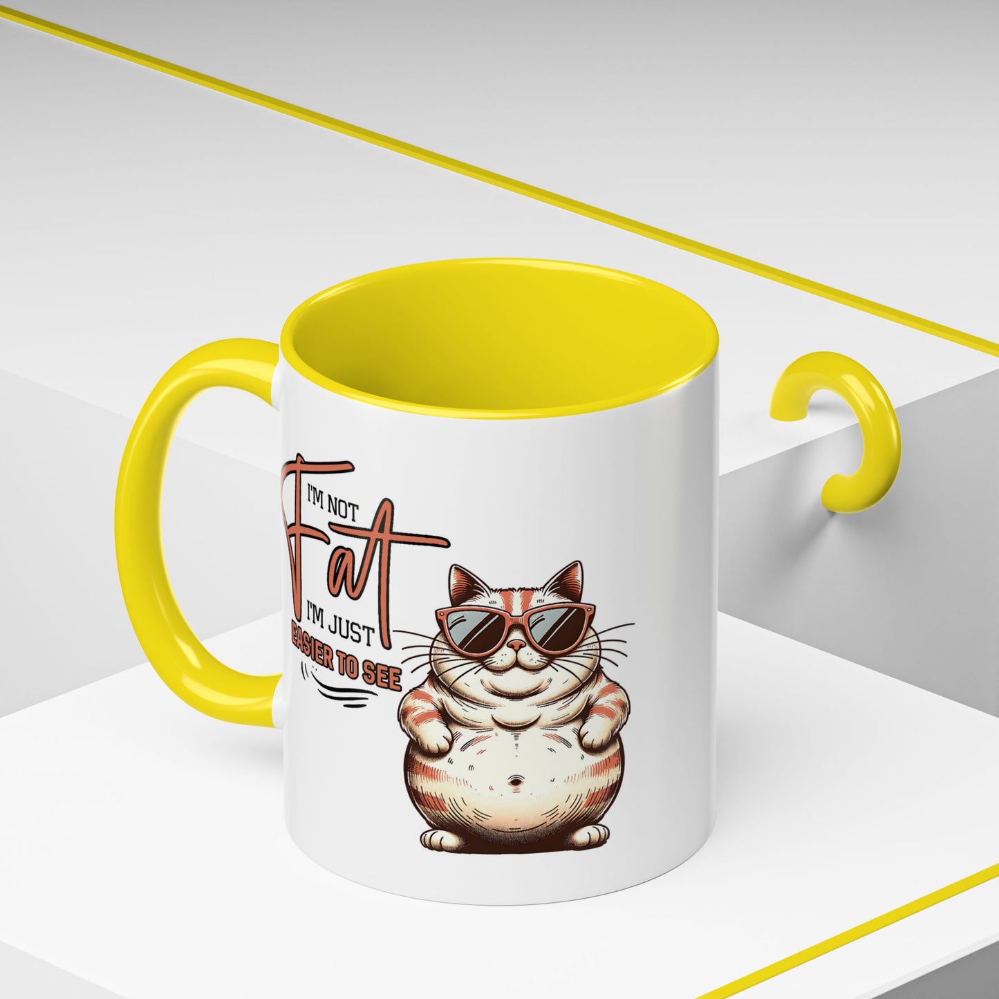 Humor Mug - I'm Not Fat