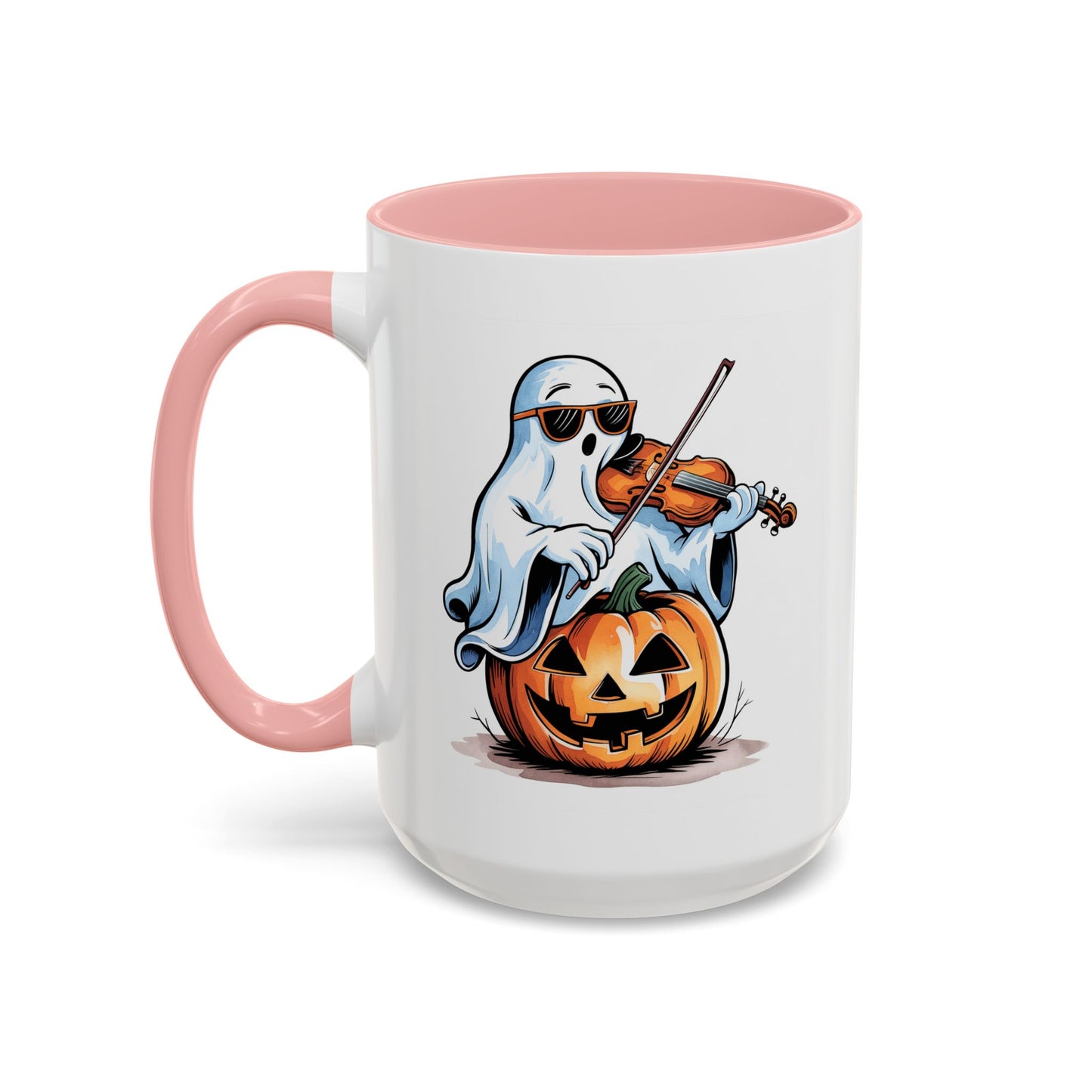 Halloween Mug - Violin Playing Ghost