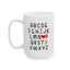 Valentine's Day Mug - I Love You Alphabet