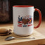 4th of July Mug - Peace Love America