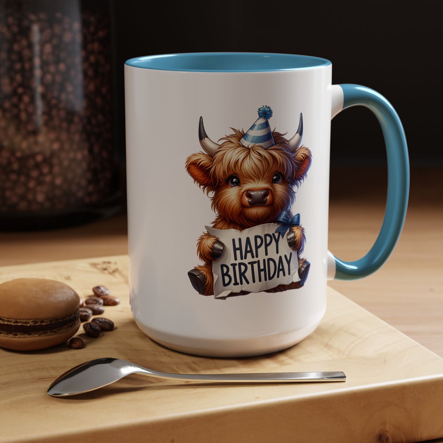 Birthday Mug - Highland Clipart