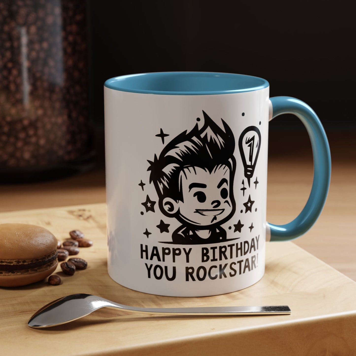 Birthday Mug - You Rockstar!