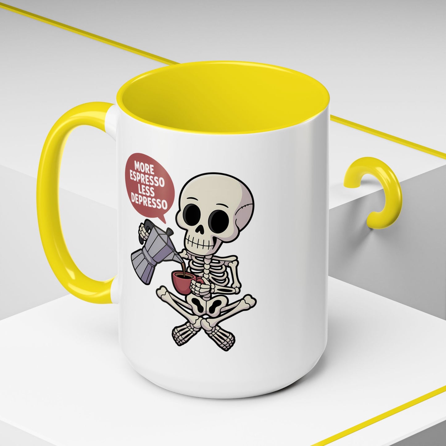 Halloween Mug - More Espresso Less Depresso