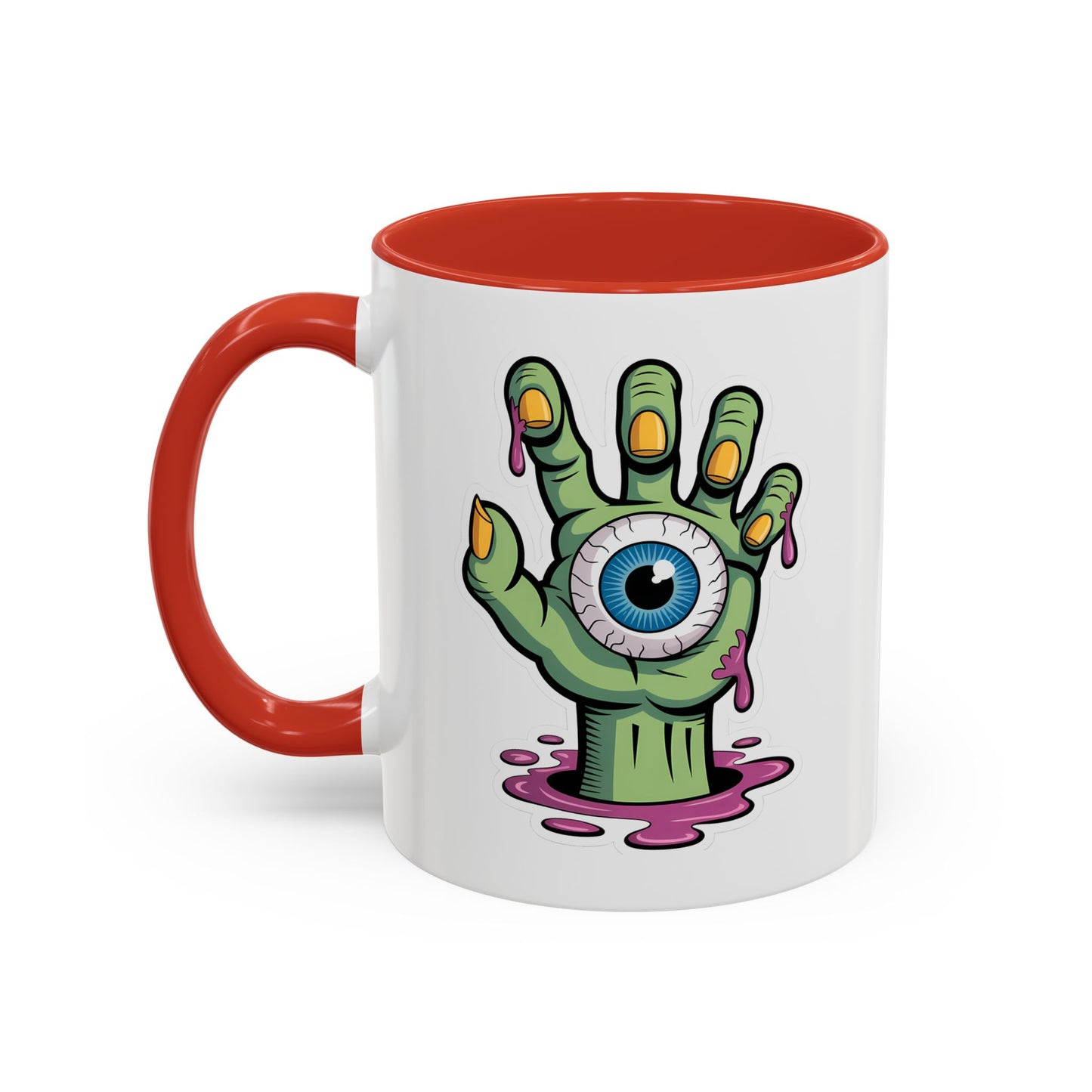 Halloween Mug - Eye Ball Hand