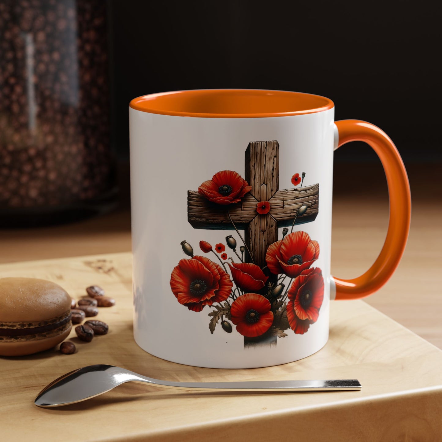 4th of July Mug - Fallen Soldier Cross