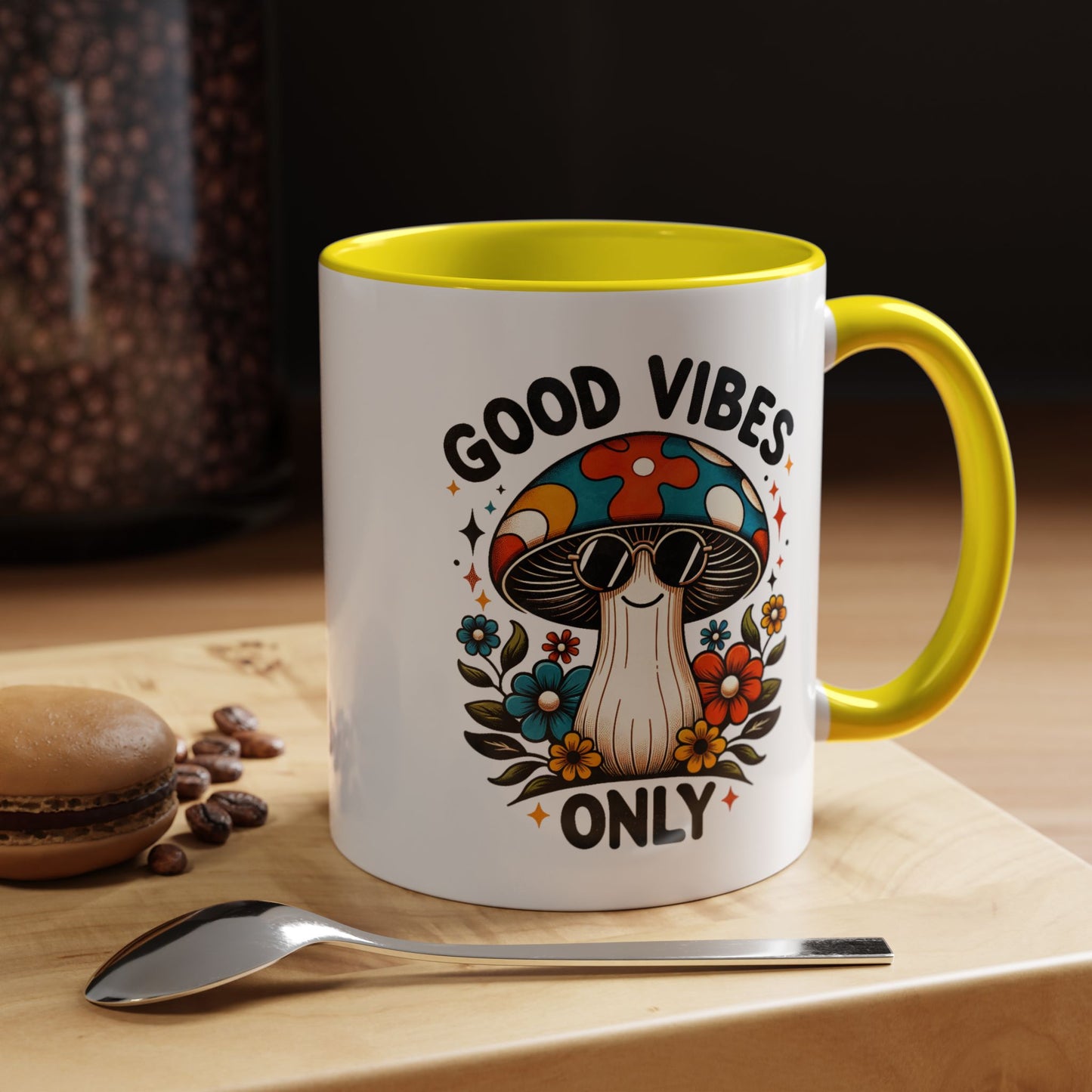 Wellness Mug - Good Vibes Only Mushroom