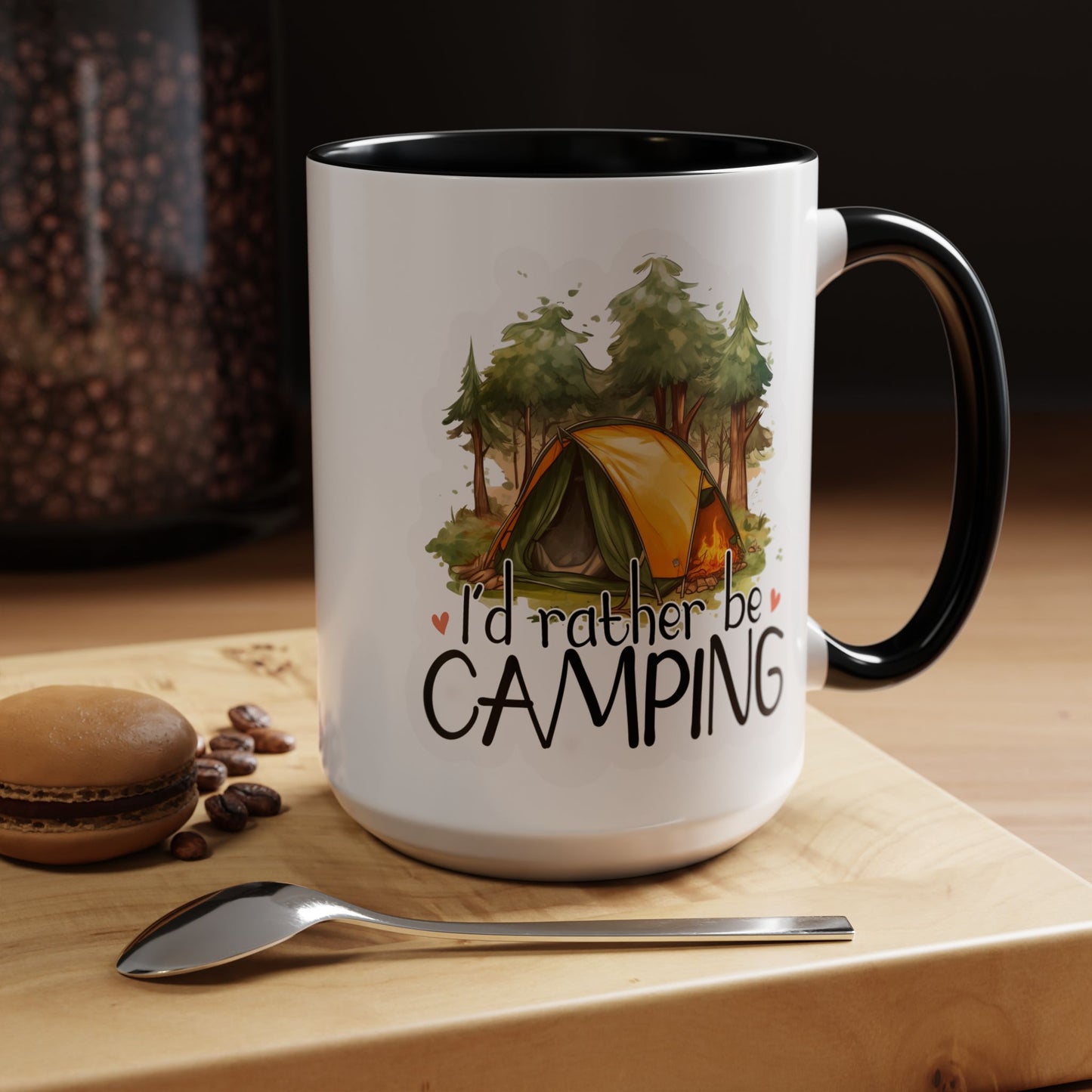 Adventure Mug - I'd Rather Be Camping Tent