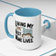 Animal Mug - Living My Best Nine Lives