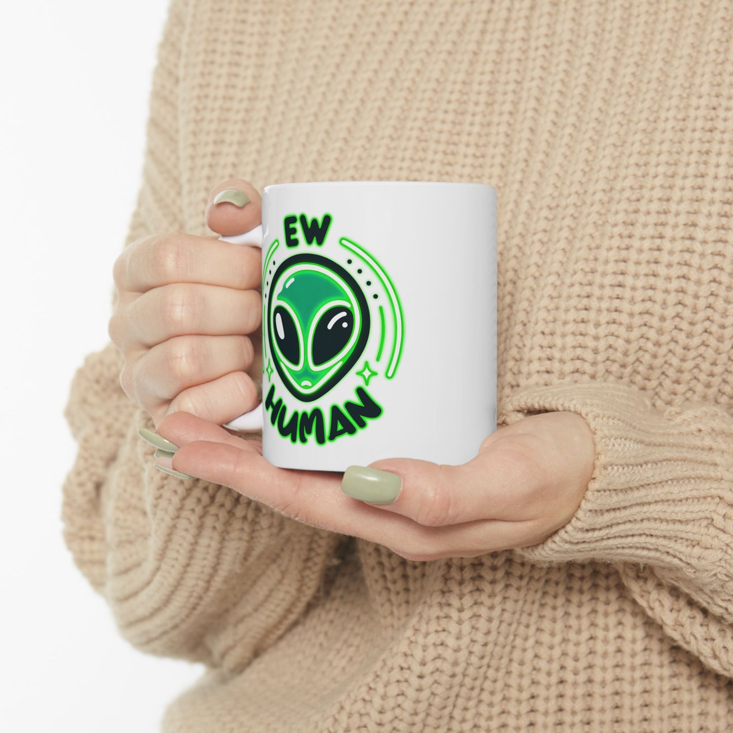 Alien Mug - Ew Human