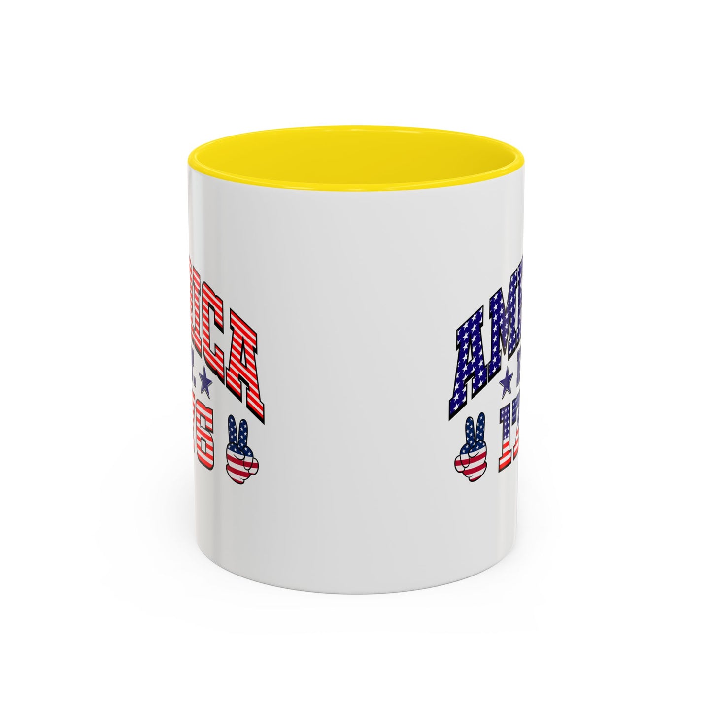 4th of July Mug - American Est 1776 Patriotic Flag
