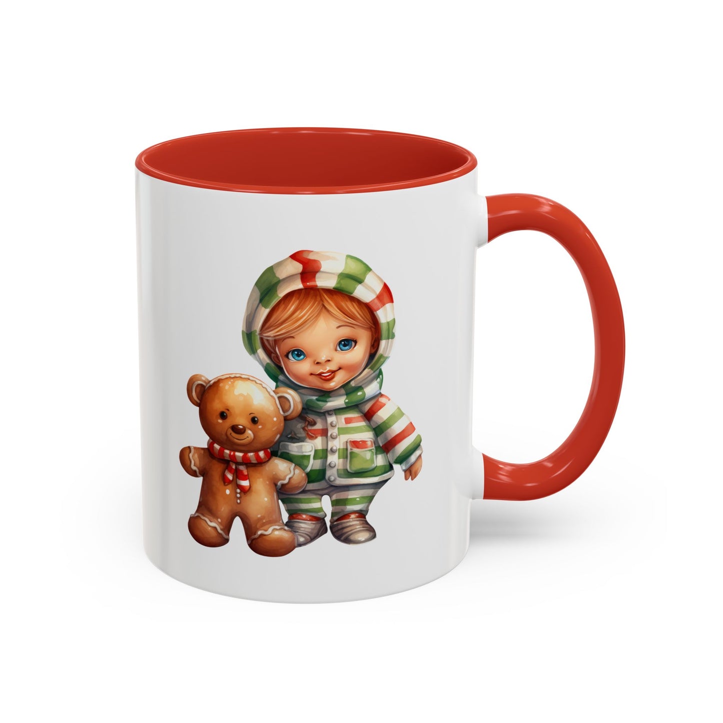 Christmas Mug - Gingerbread Man & Girl