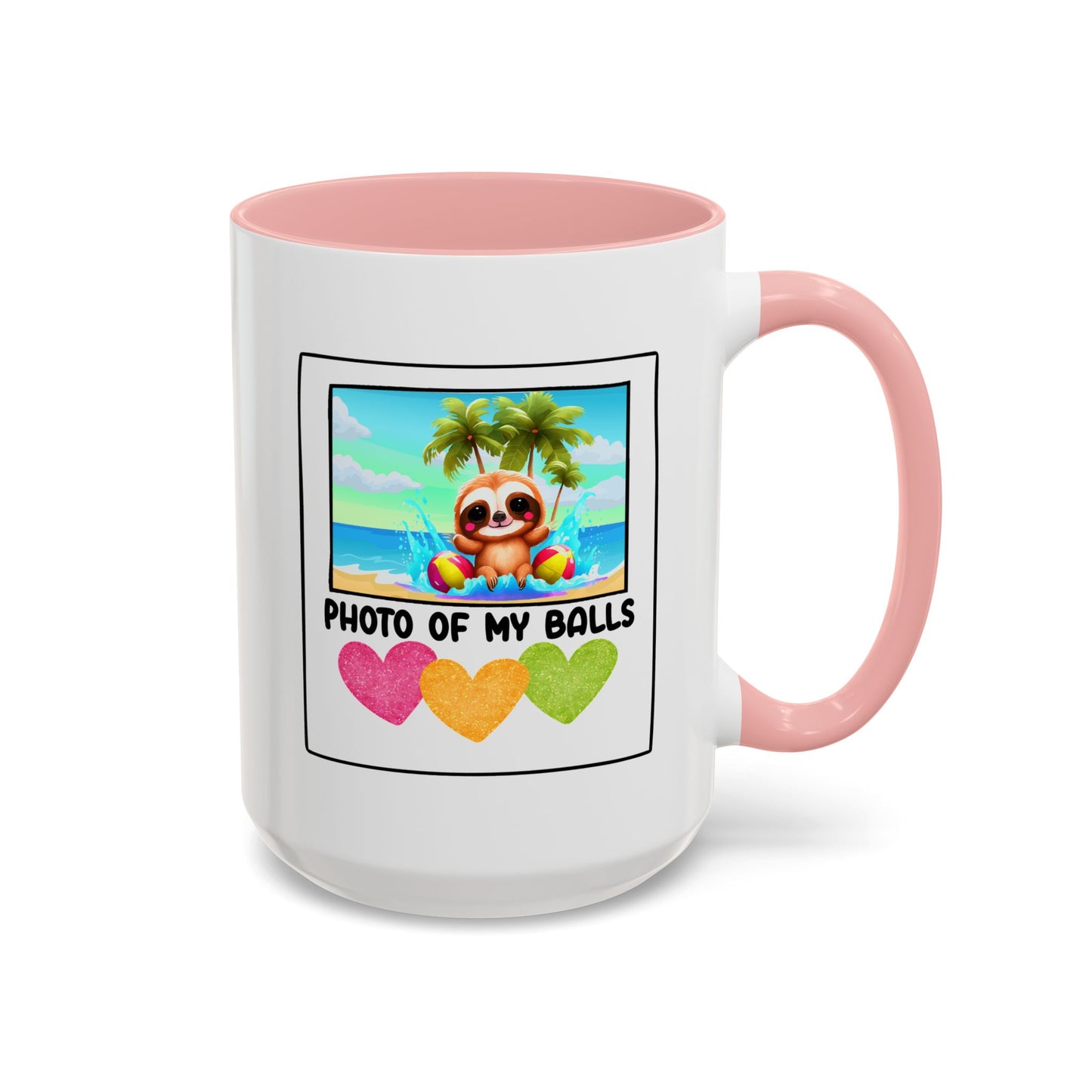 Adult Mug - Photo of My Balls
