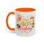 Birthday Mug - Happy 40th