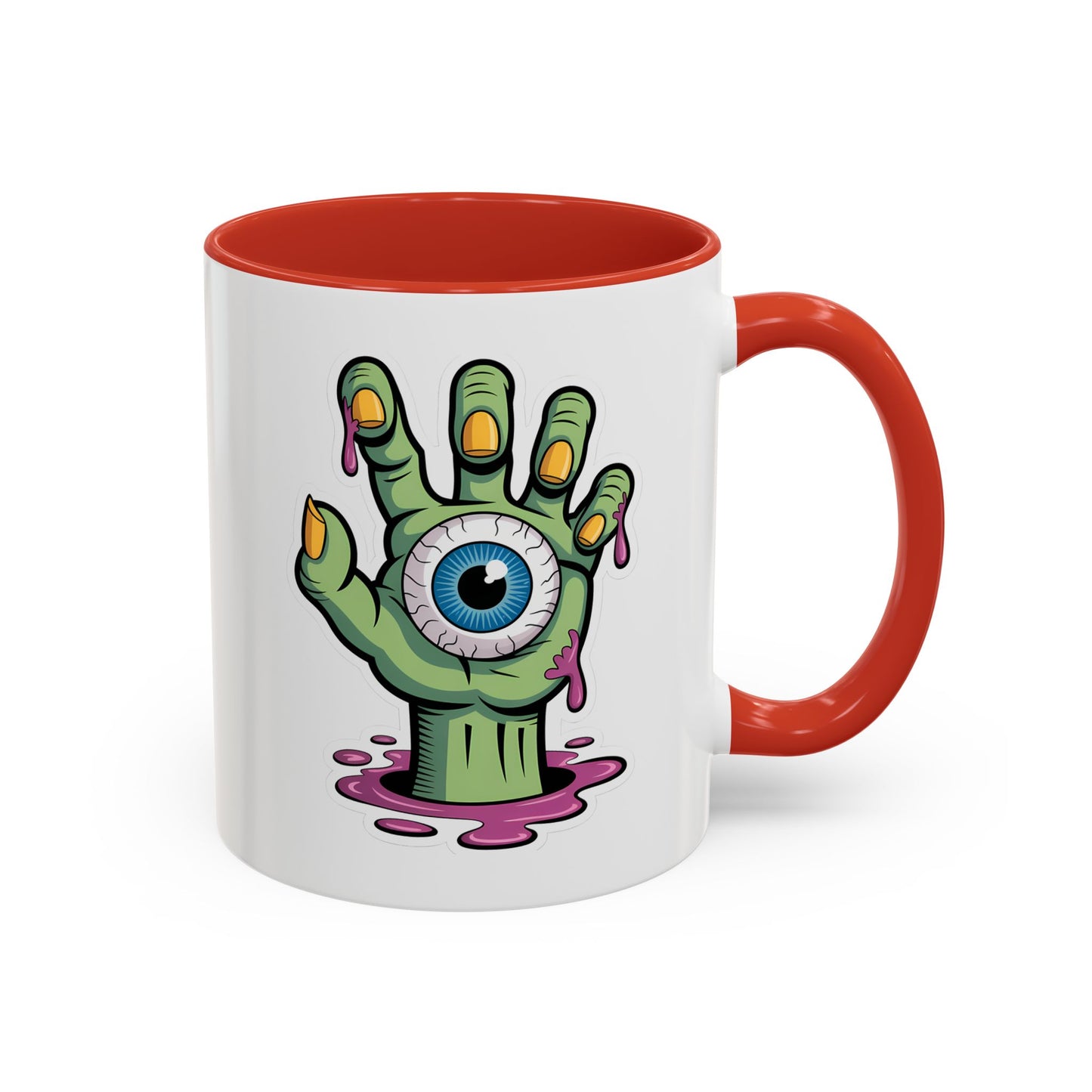 Halloween Mug - Eye Ball Hand