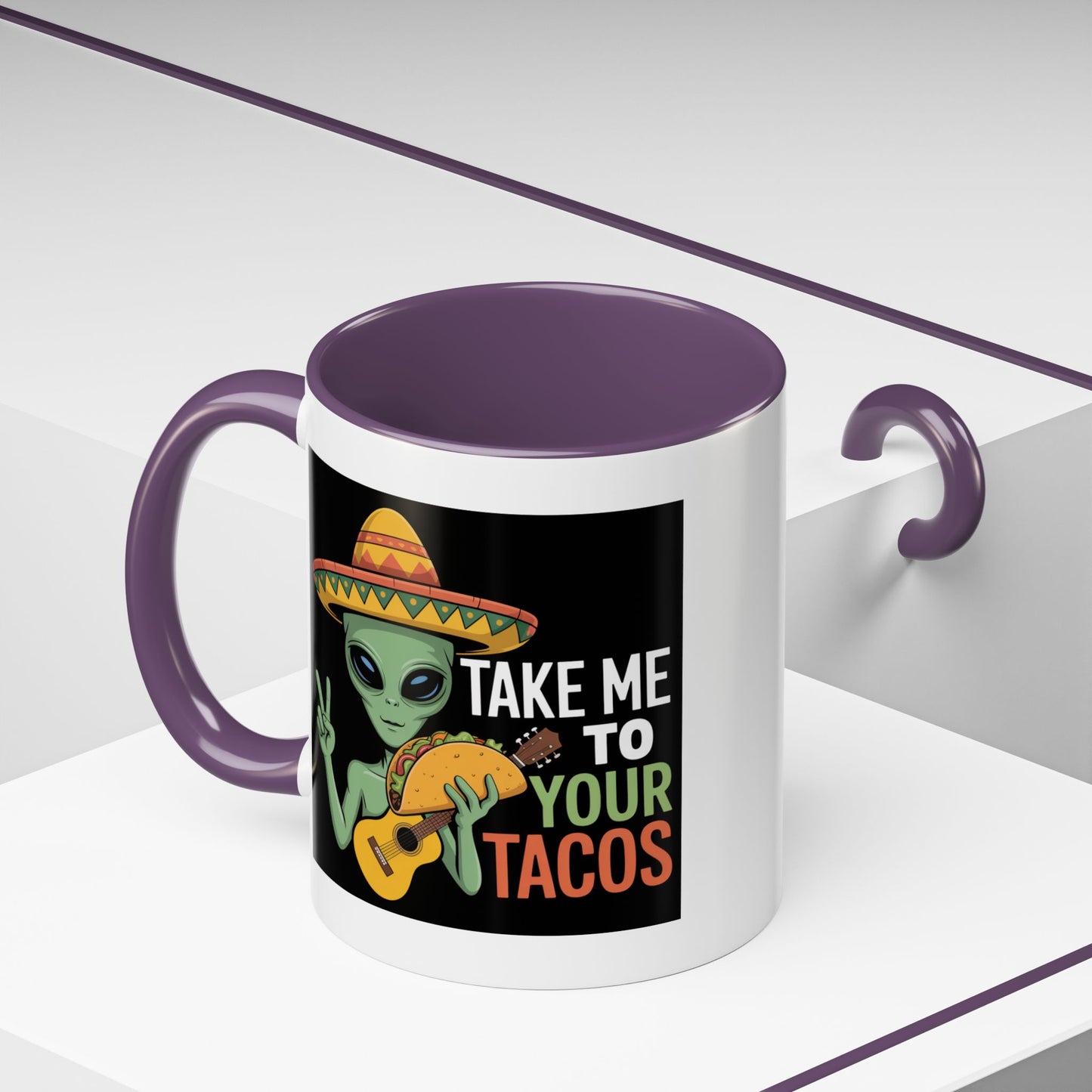 Alien Mug - Take Me To Your Tacos