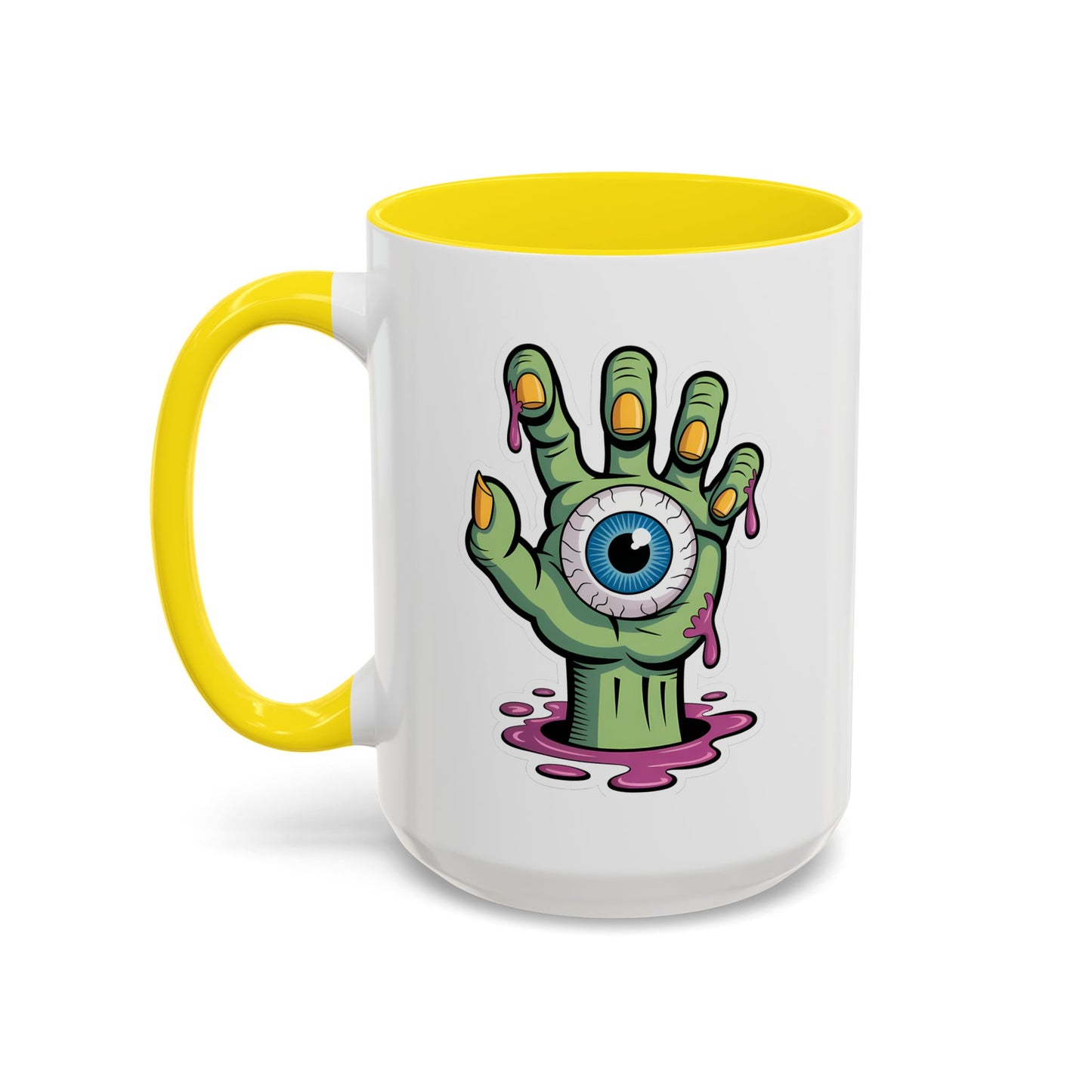 Halloween Mug - Eye Ball Hand