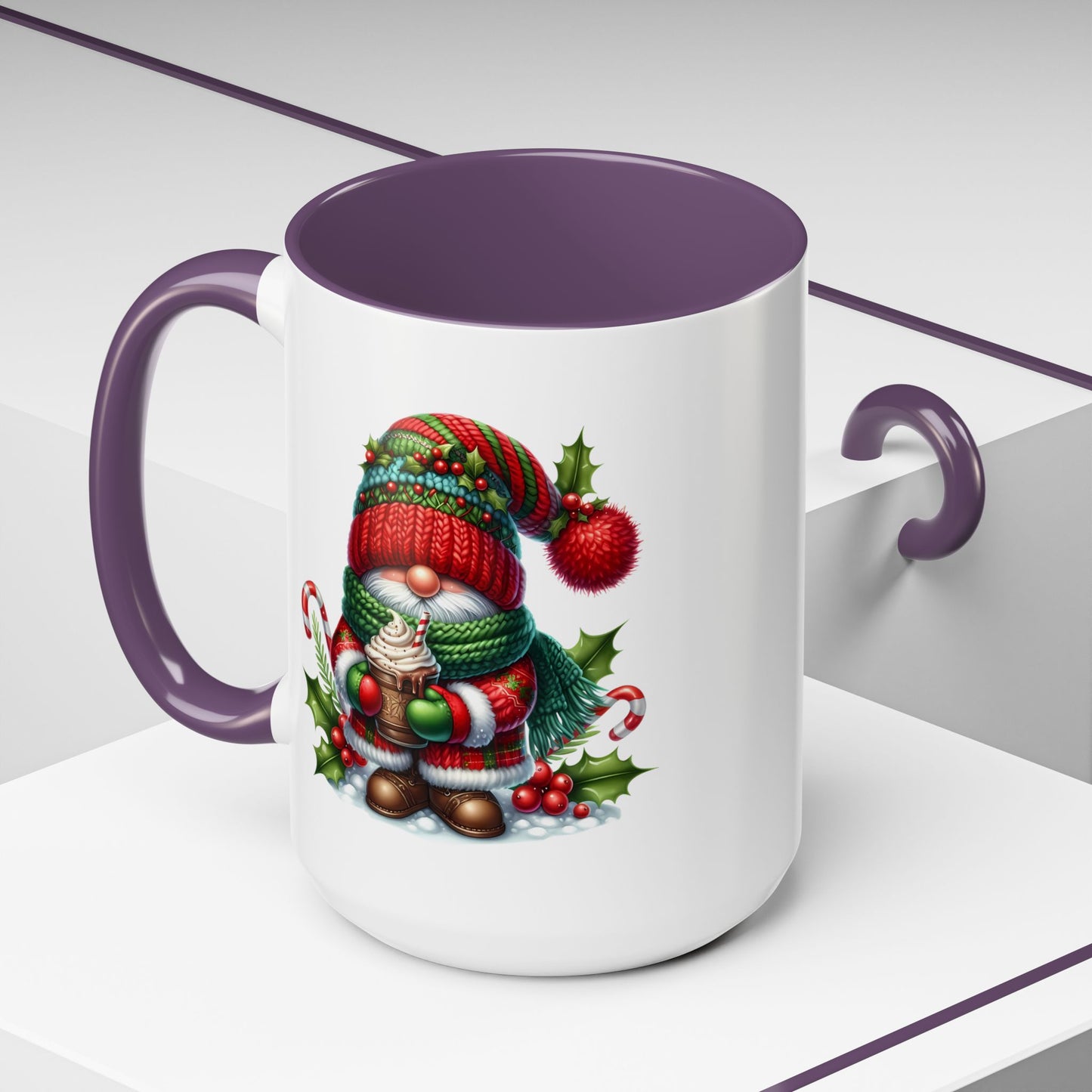 Christmas Mug - Gnome and Hot Chocolate