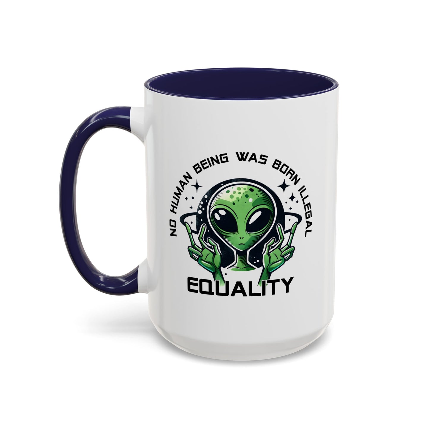 Alien Mug - No Human Being